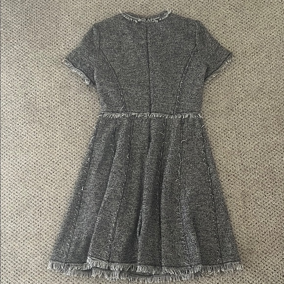 Rebecca Taylor Gray A-Line Casual Dress - Picture 4 of 7